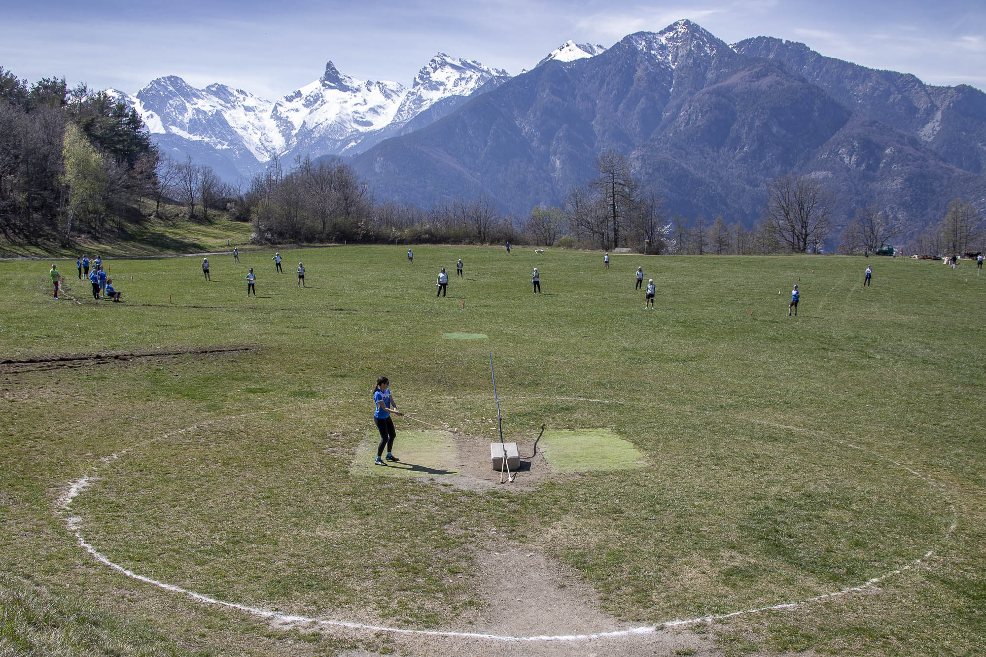 Partita di Tsan in Valle d'Aosta (Italia)